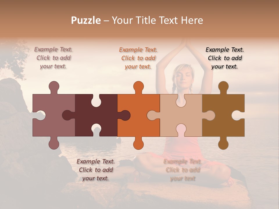 Body Wellness Beautiful PowerPoint Template