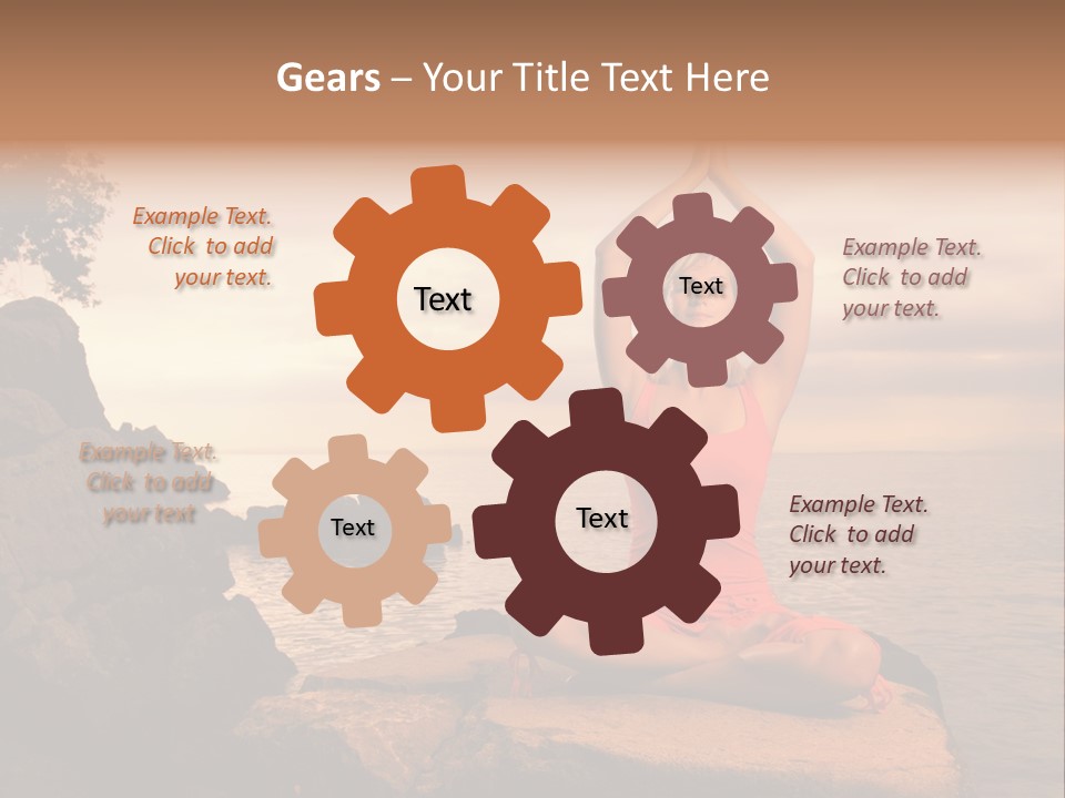 Body Wellness Beautiful PowerPoint Template