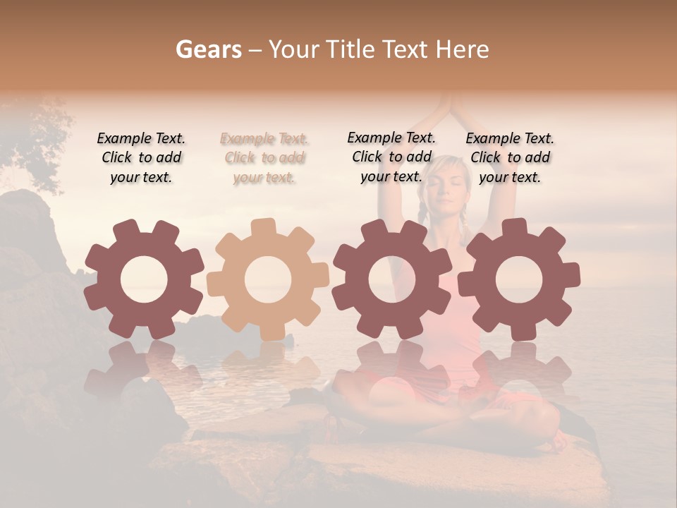 Body Wellness Beautiful PowerPoint Template