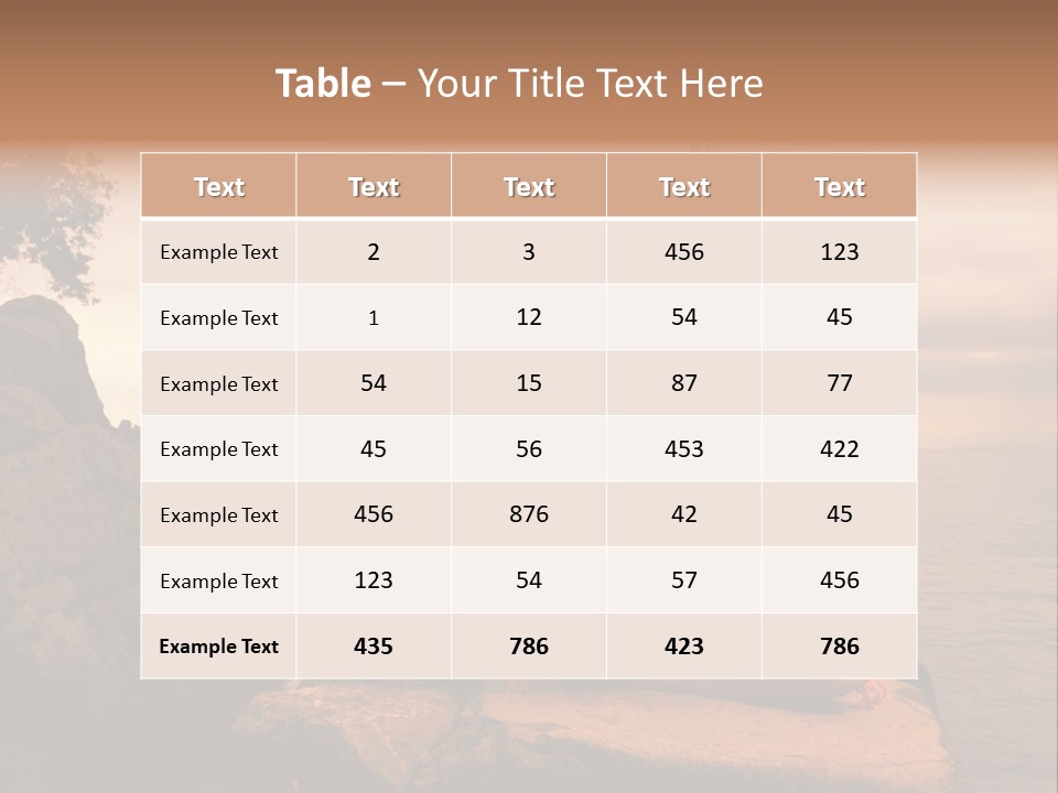 Body Wellness Beautiful PowerPoint Template