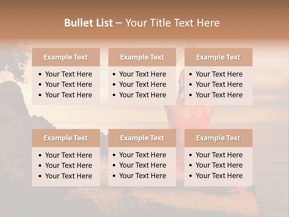 Body Wellness Beautiful PowerPoint Template