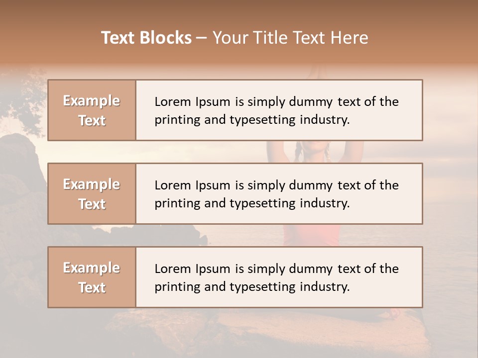 Body Wellness Beautiful PowerPoint Template