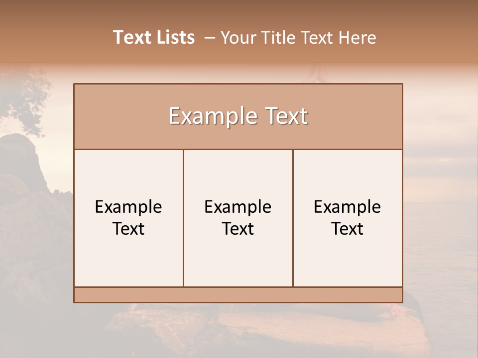 Body Wellness Beautiful PowerPoint Template