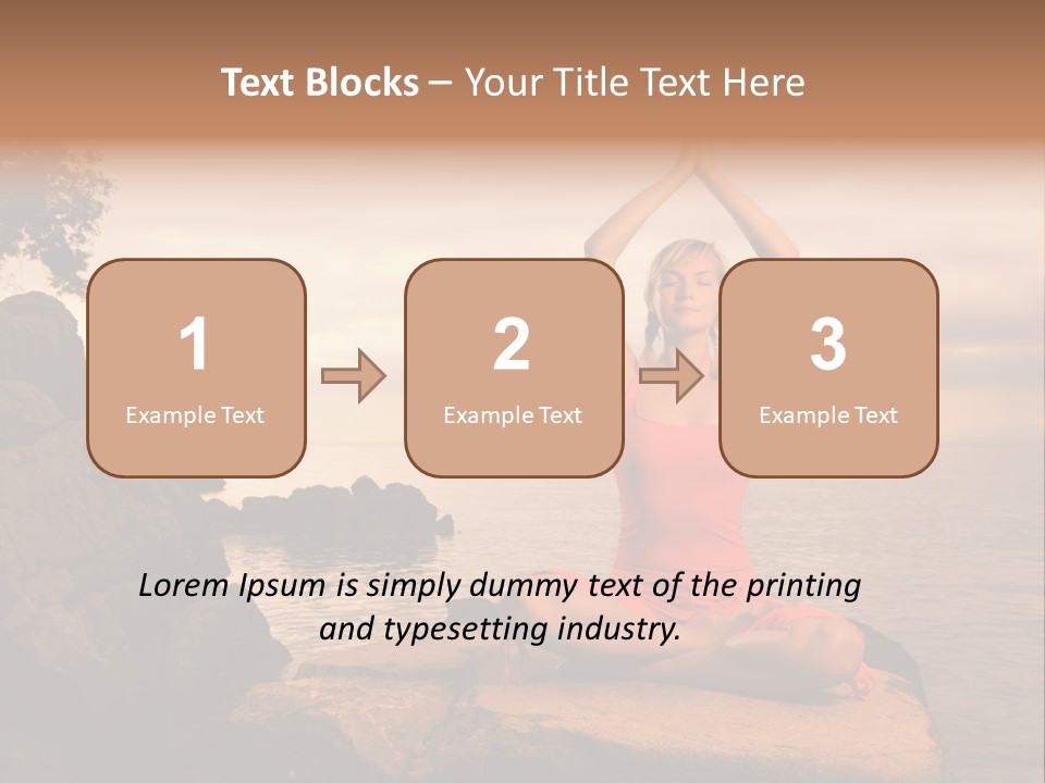 Body Wellness Beautiful PowerPoint Template