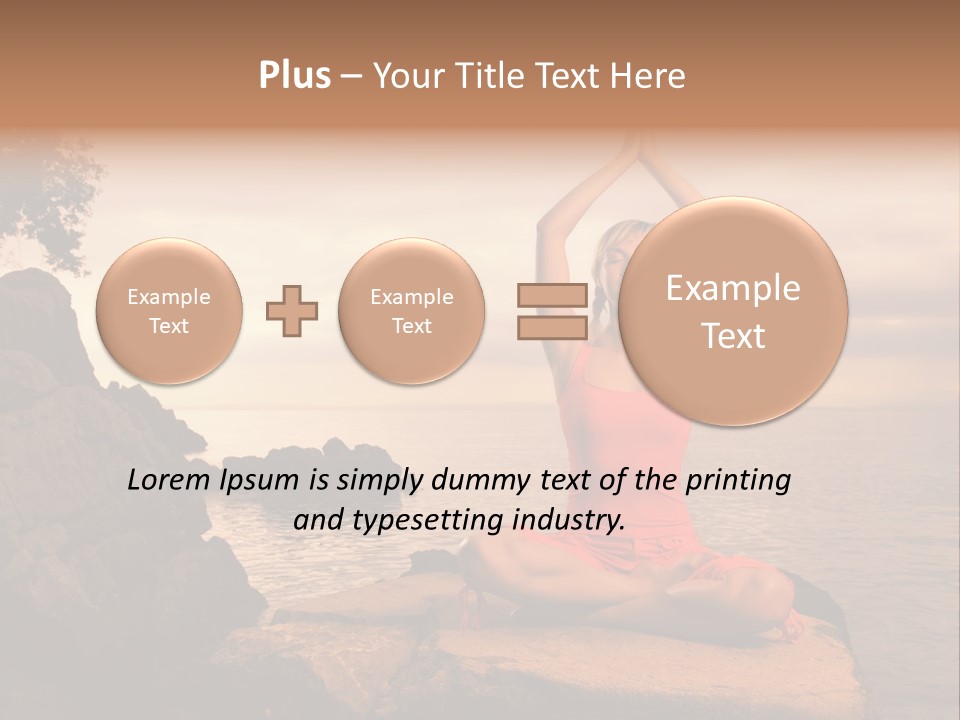 Body Wellness Beautiful PowerPoint Template