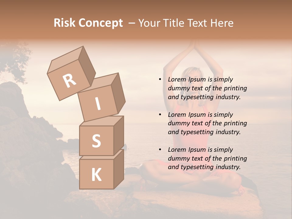 Body Wellness Beautiful PowerPoint Template