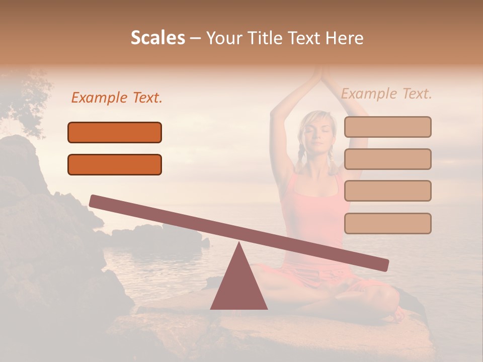 Body Wellness Beautiful PowerPoint Template
