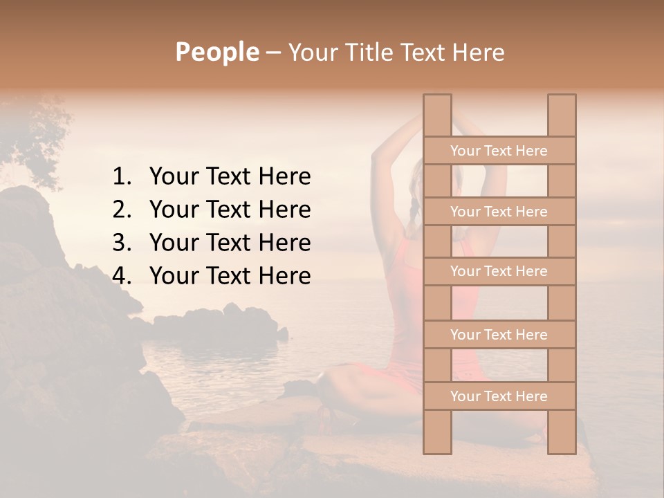 Body Wellness Beautiful PowerPoint Template