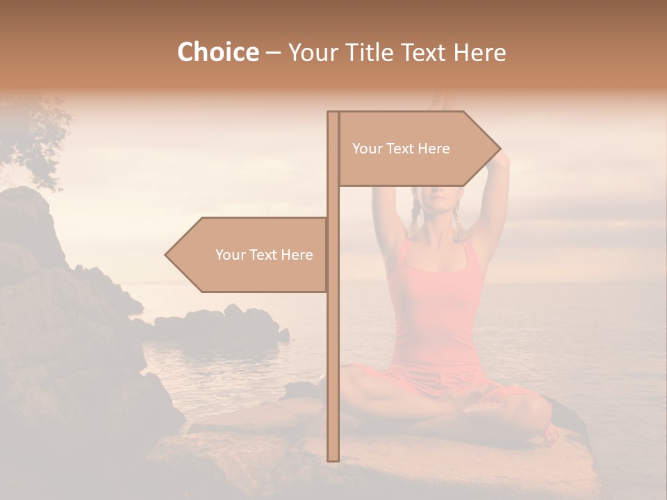 Body Wellness Beautiful PowerPoint Template