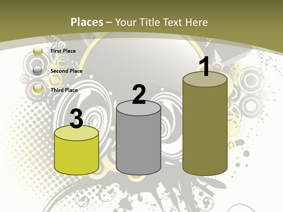 A Powerpoint Presentation With An Abstract Design PowerPoint Template