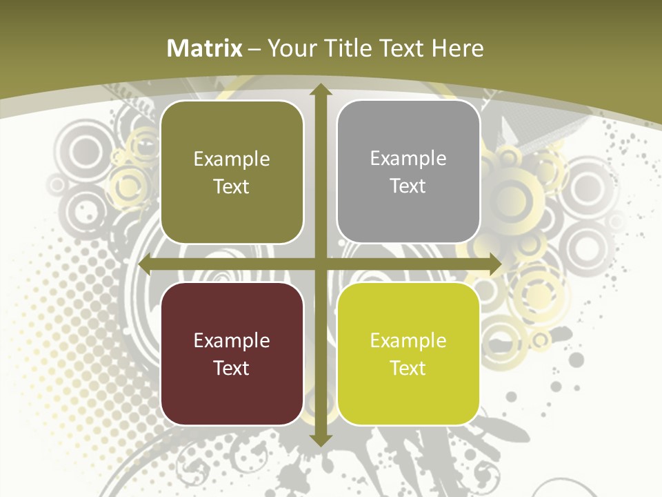 A Powerpoint Presentation With An Abstract Design PowerPoint Template