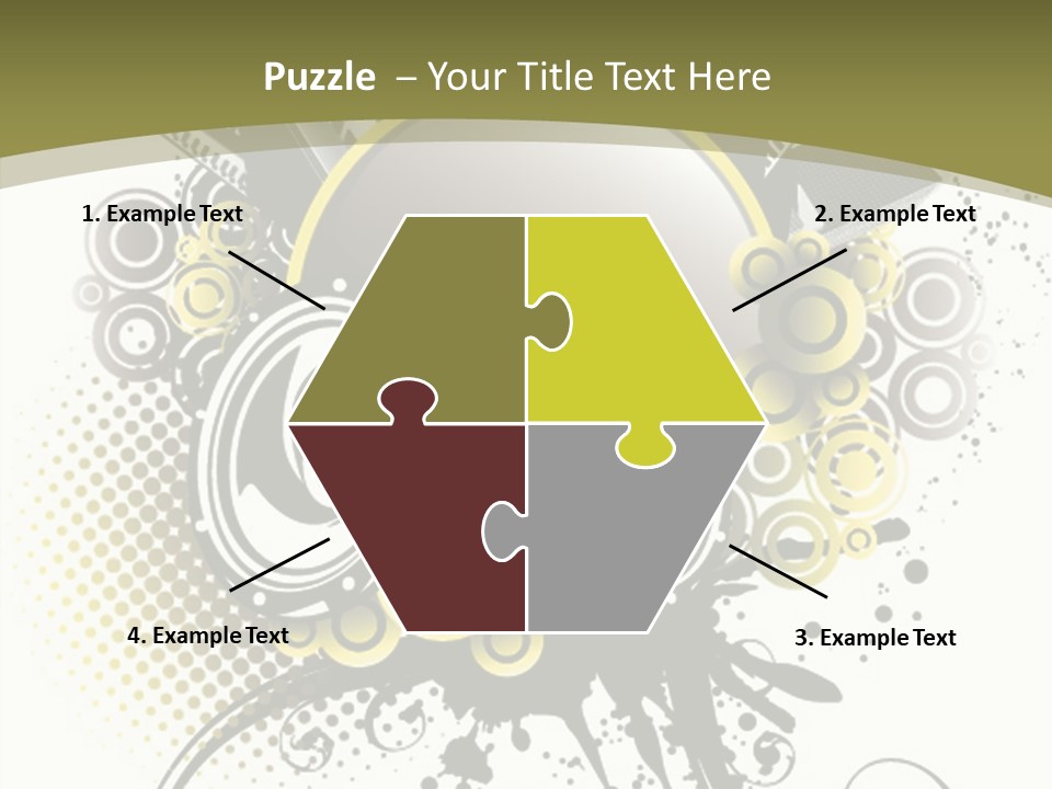 A Powerpoint Presentation With An Abstract Design PowerPoint Template