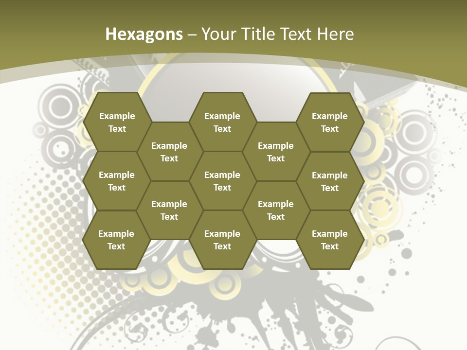 A Powerpoint Presentation With An Abstract Design PowerPoint Template