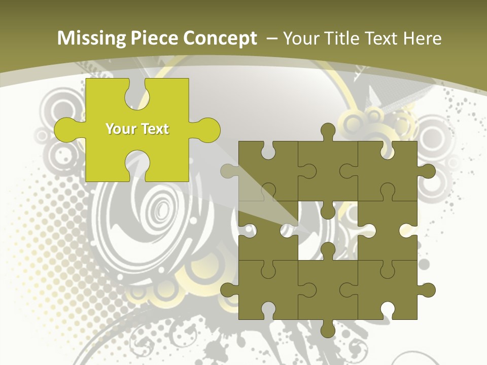 A Powerpoint Presentation With An Abstract Design PowerPoint Template