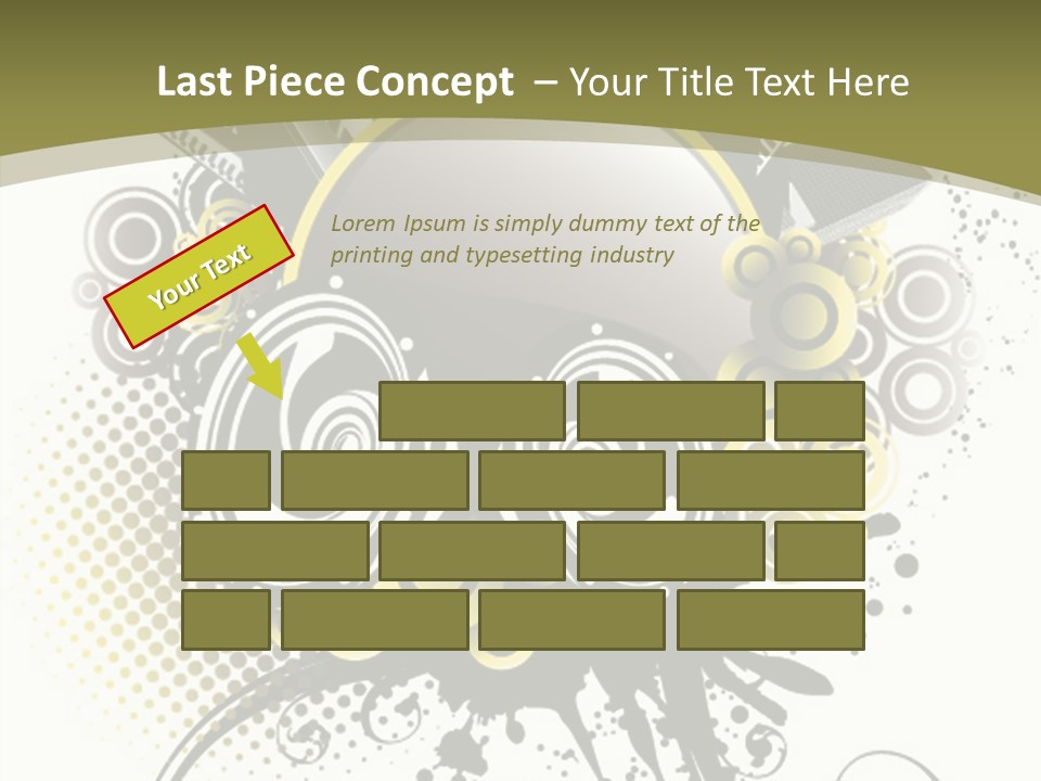 A Powerpoint Presentation With An Abstract Design PowerPoint Template
