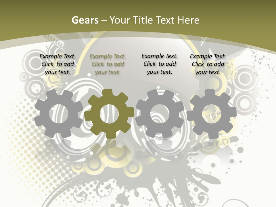 A Powerpoint Presentation With An Abstract Design PowerPoint Template