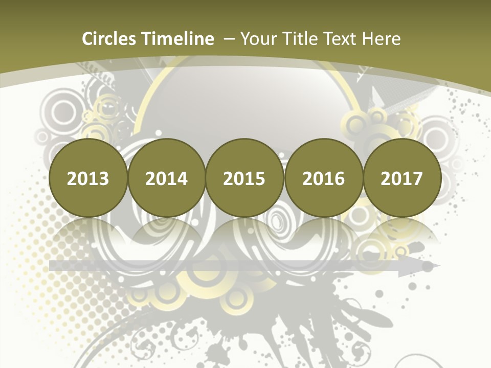 A Powerpoint Presentation With An Abstract Design PowerPoint Template