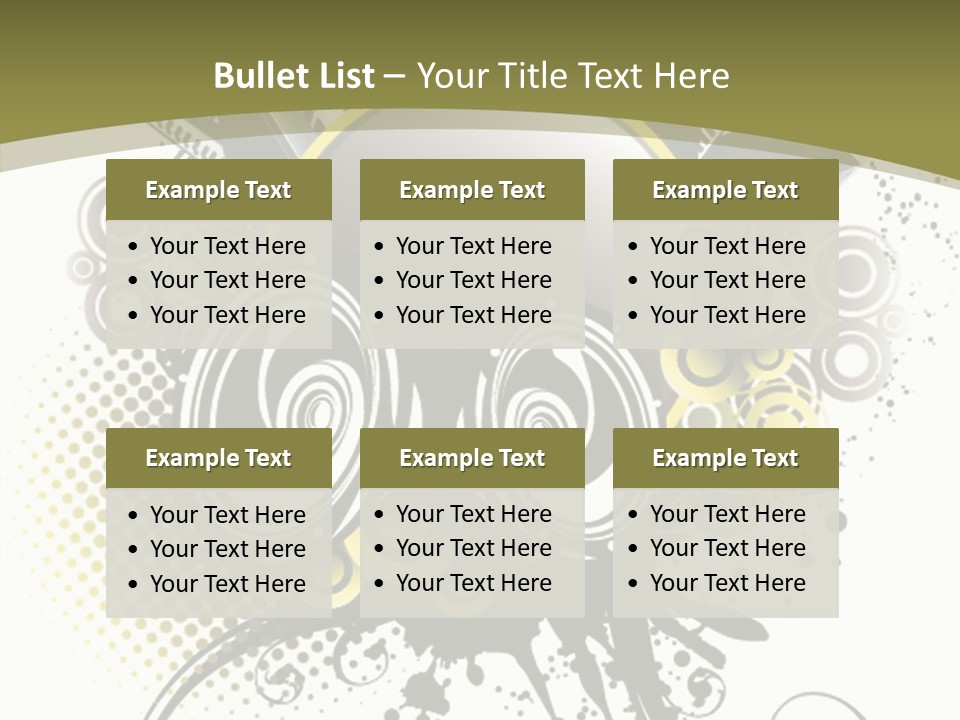 A Powerpoint Presentation With An Abstract Design PowerPoint Template