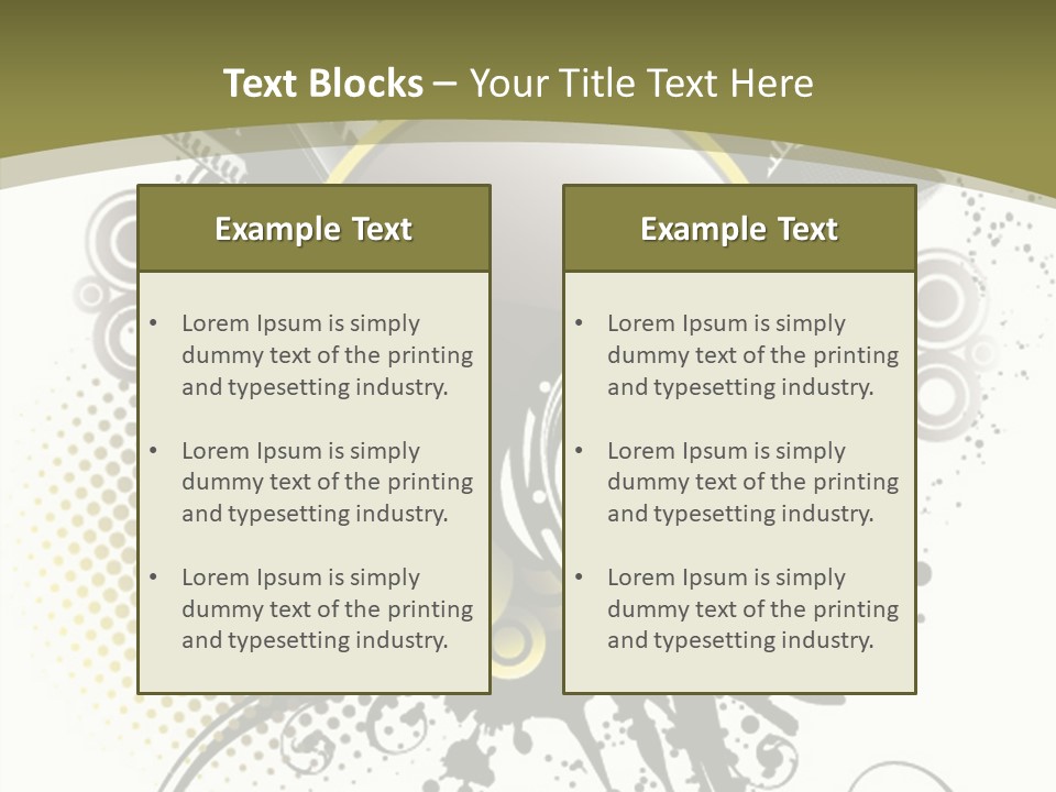 A Powerpoint Presentation With An Abstract Design PowerPoint Template