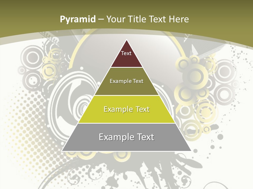A Powerpoint Presentation With An Abstract Design PowerPoint Template