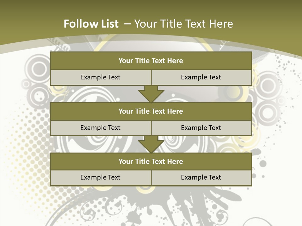 A Powerpoint Presentation With An Abstract Design PowerPoint Template