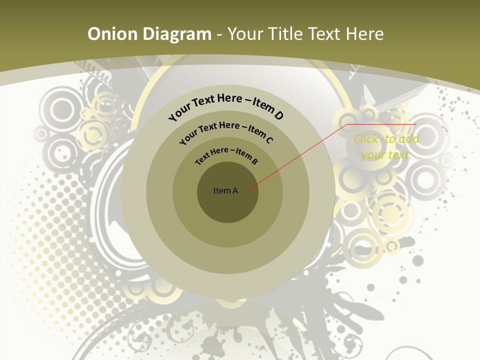 A Powerpoint Presentation With An Abstract Design PowerPoint Template