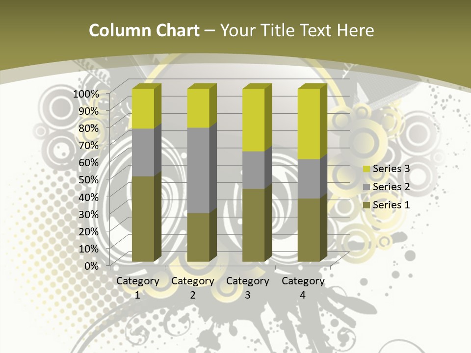 A Powerpoint Presentation With An Abstract Design PowerPoint Template