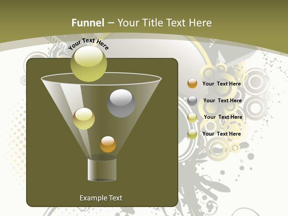 A Powerpoint Presentation With An Abstract Design PowerPoint Template