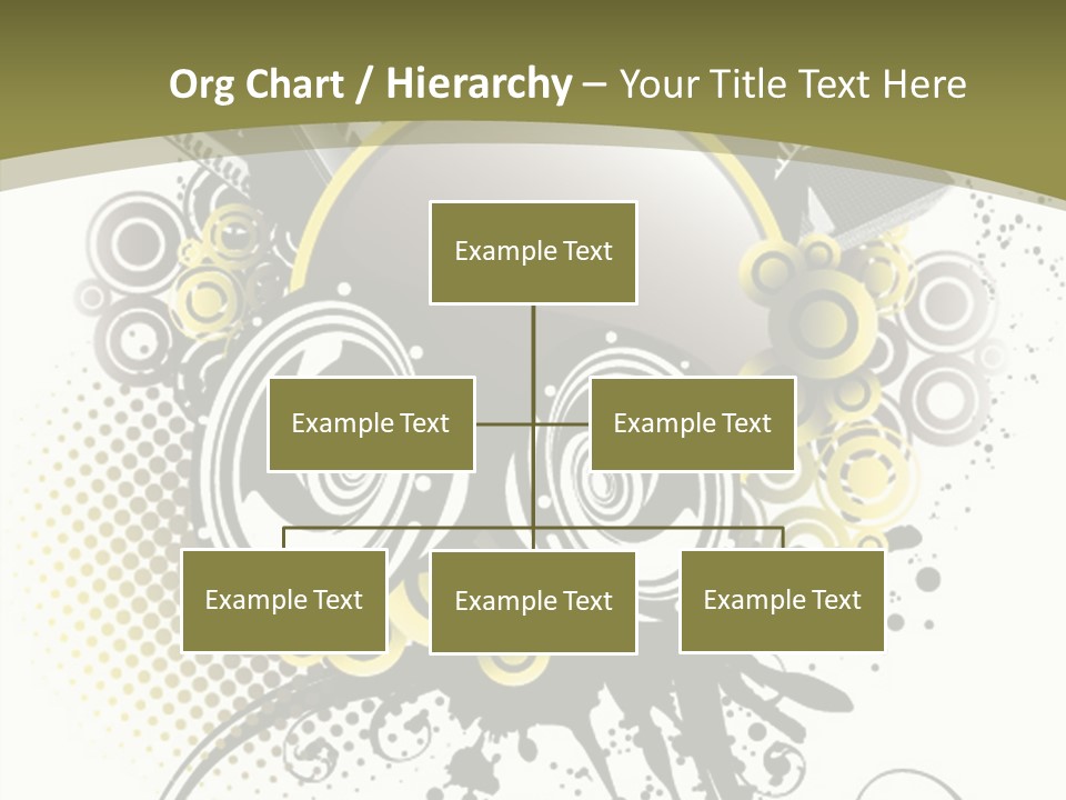 A Powerpoint Presentation With An Abstract Design PowerPoint Template