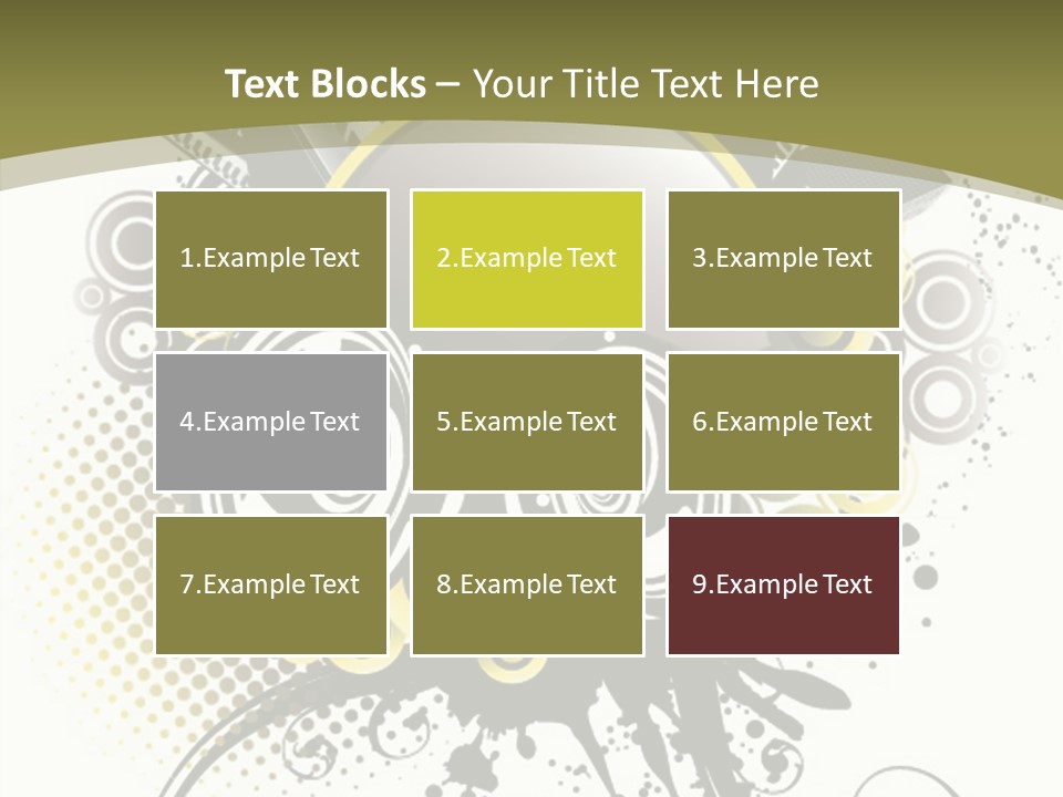 A Powerpoint Presentation With An Abstract Design PowerPoint Template