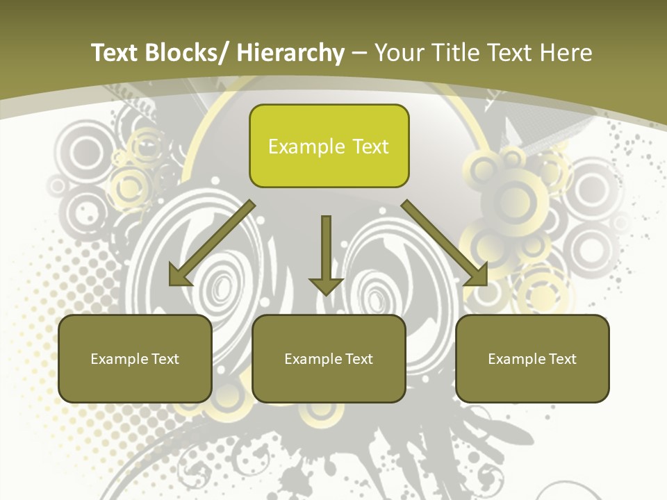 A Powerpoint Presentation With An Abstract Design PowerPoint Template