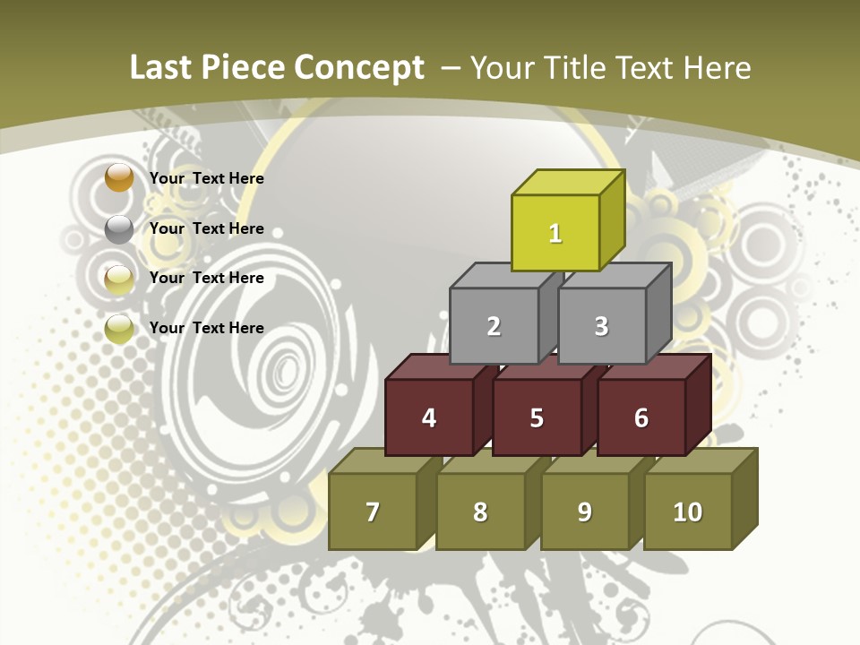 A Powerpoint Presentation With An Abstract Design PowerPoint Template