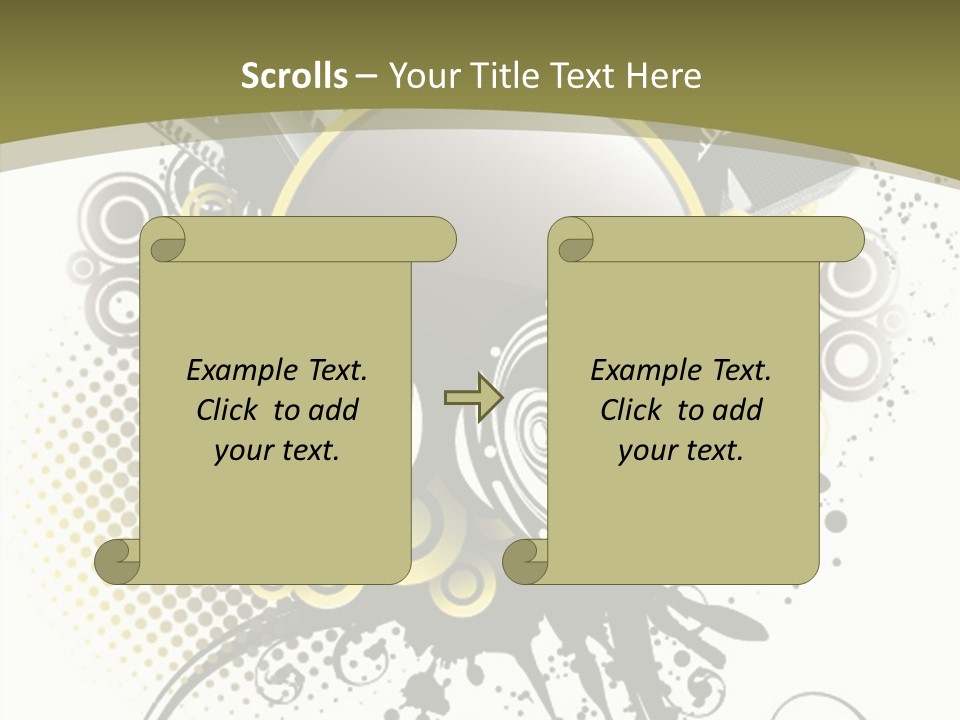 A Powerpoint Presentation With An Abstract Design PowerPoint Template