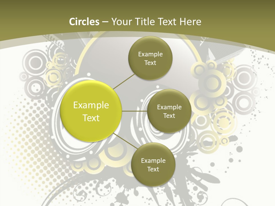 A Powerpoint Presentation With An Abstract Design PowerPoint Template