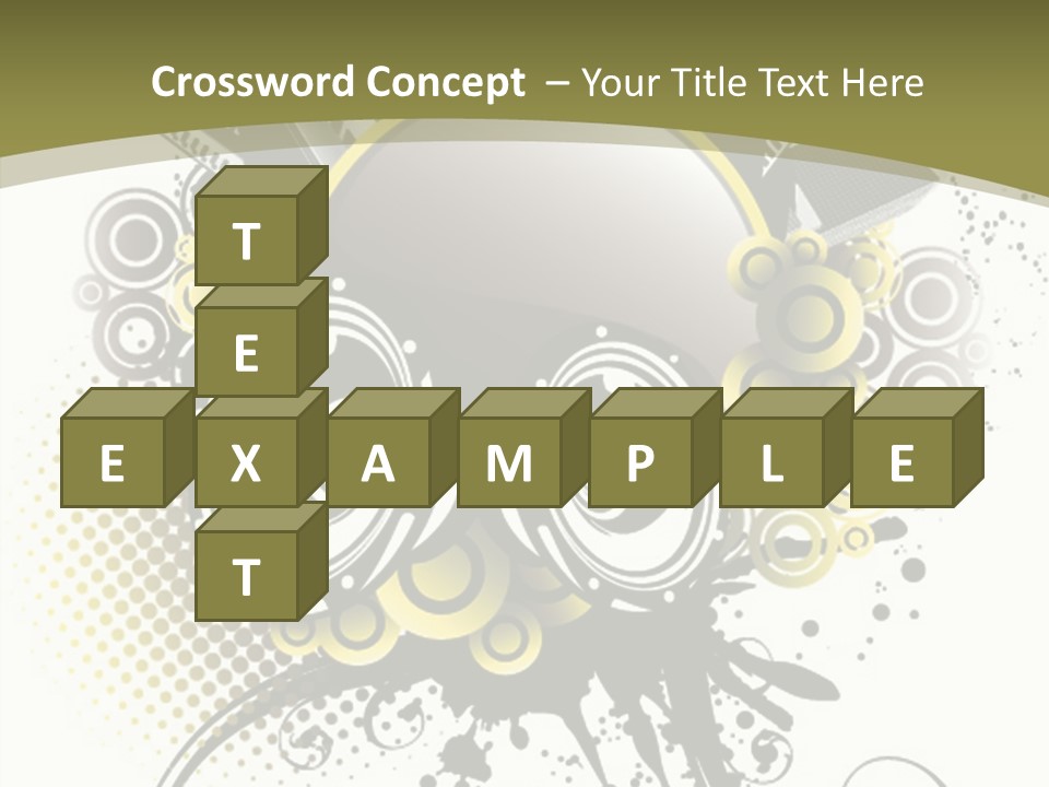 A Powerpoint Presentation With An Abstract Design PowerPoint Template