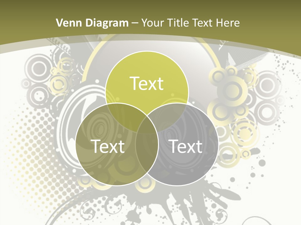 A Powerpoint Presentation With An Abstract Design PowerPoint Template