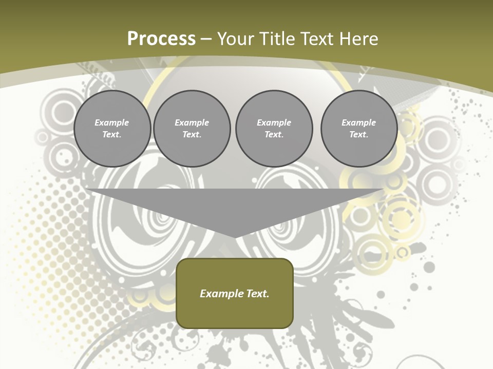A Powerpoint Presentation With An Abstract Design PowerPoint Template
