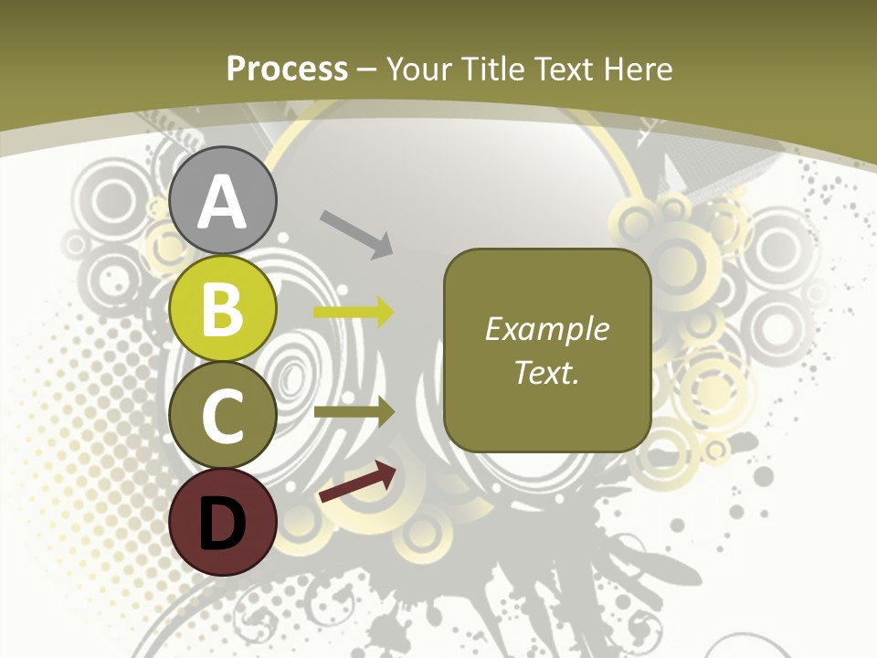 A Powerpoint Presentation With An Abstract Design PowerPoint Template