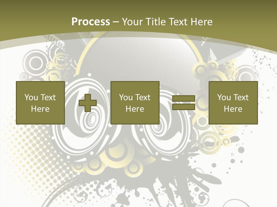 A Powerpoint Presentation With An Abstract Design PowerPoint Template