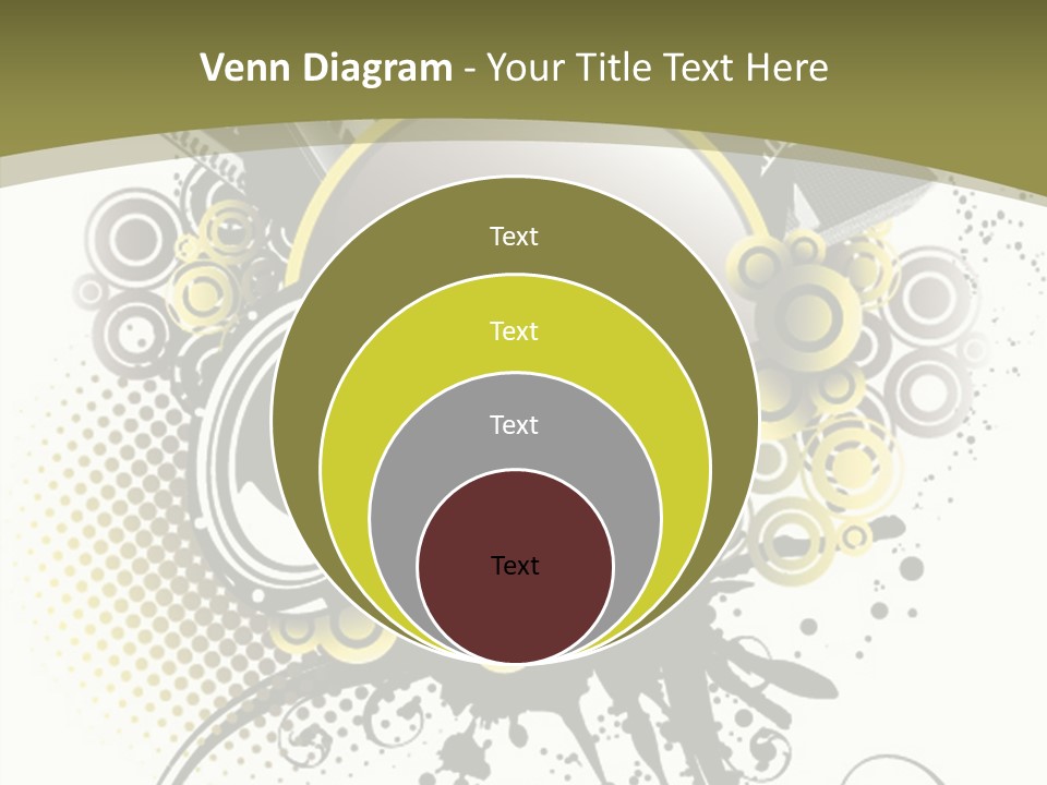 A Powerpoint Presentation With An Abstract Design PowerPoint Template