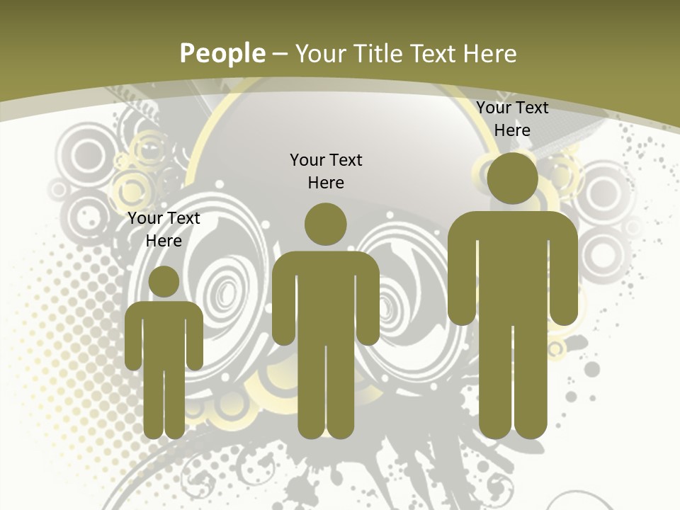 A Powerpoint Presentation With An Abstract Design PowerPoint Template