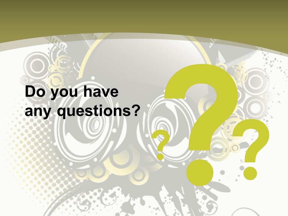 A Powerpoint Presentation With An Abstract Design PowerPoint Template