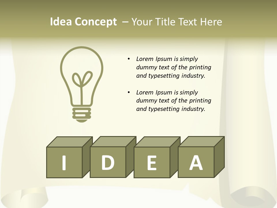 Power Investment Summer PowerPoint Template
