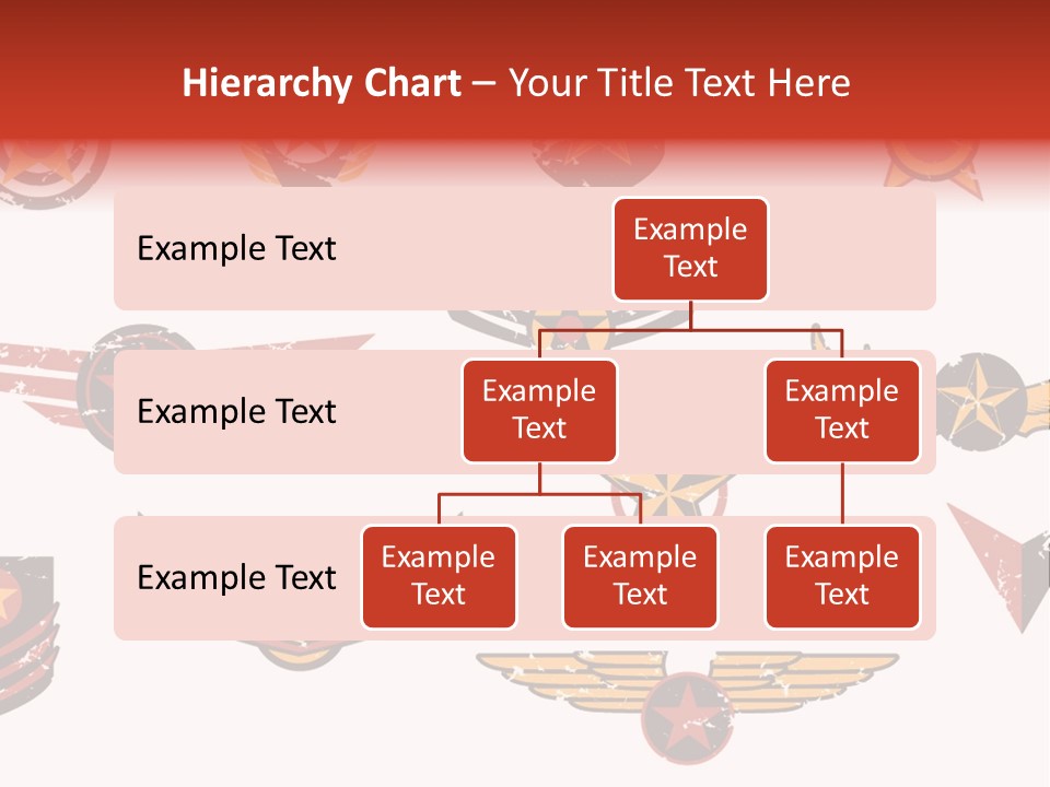 General Emblem Black PowerPoint Template