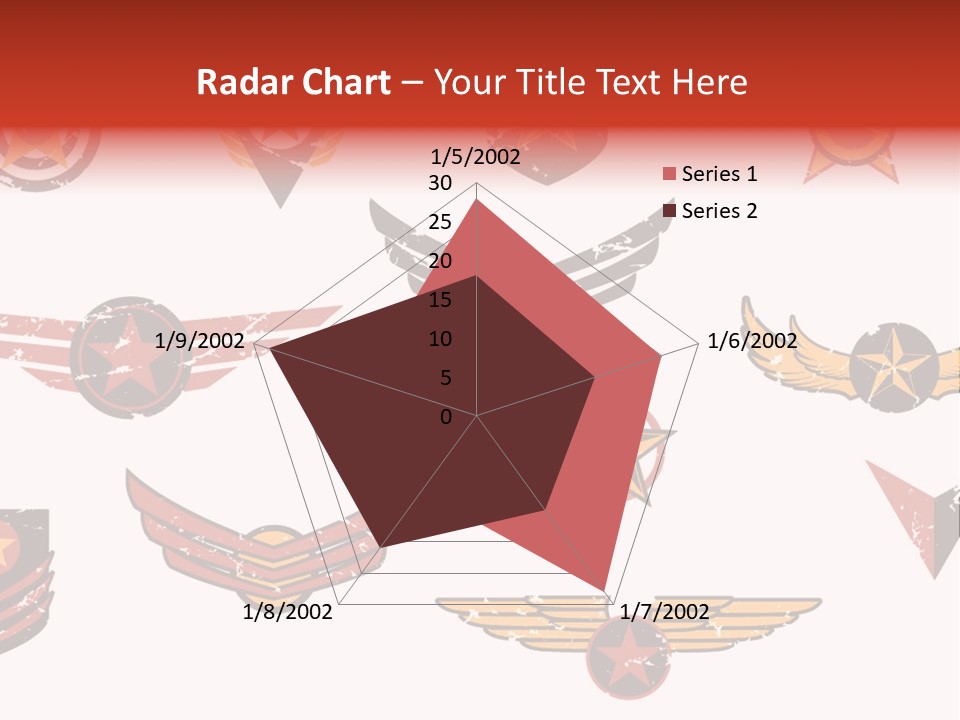 General Emblem Black PowerPoint Template