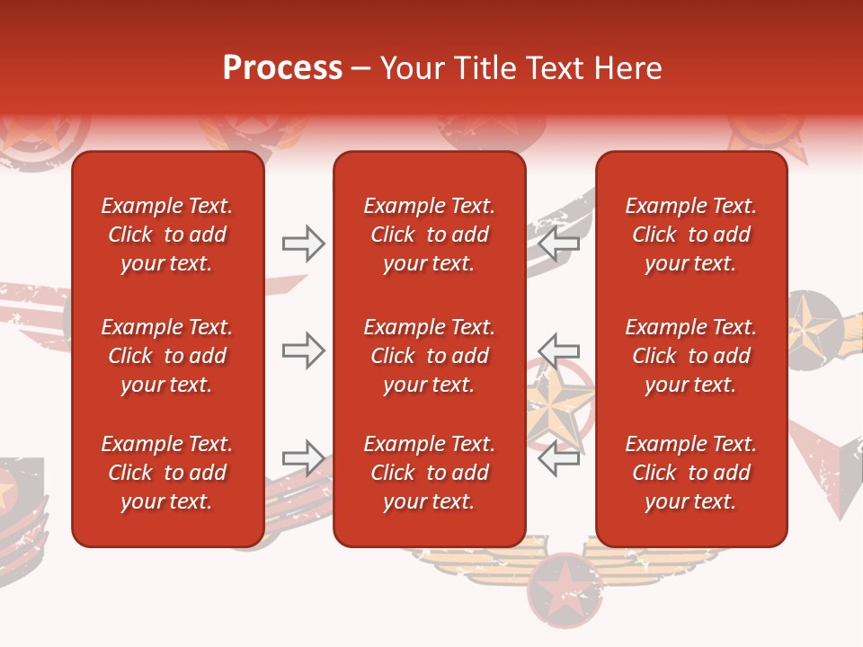 General Emblem Black PowerPoint Template