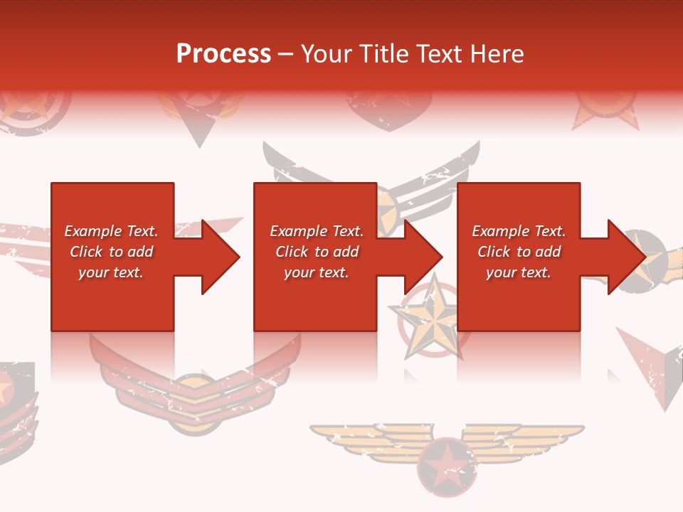General Emblem Black PowerPoint Template