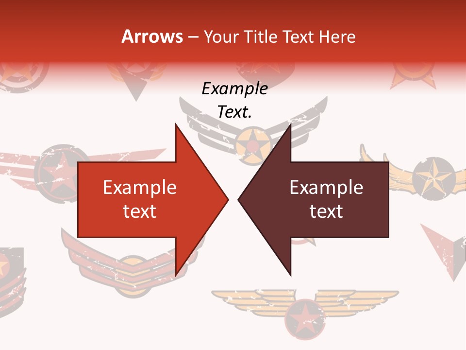 General Emblem Black PowerPoint Template