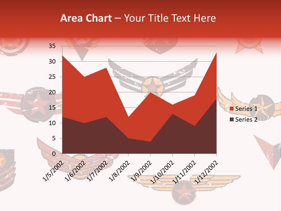 General Emblem Black PowerPoint Template