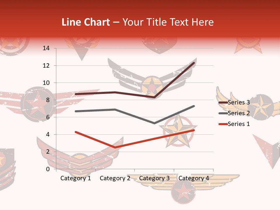 General Emblem Black PowerPoint Template